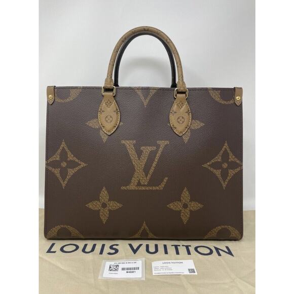 Louis Vuitton ONTHEGO MM Monogram Reverse Bag - Picture 5 of 13